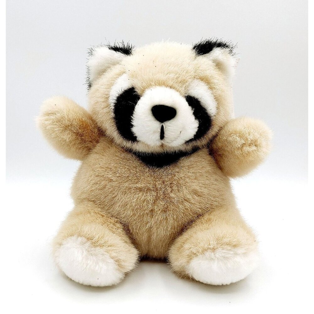 Ganz Wildlife Assortment 1994 Plush Raccoon 8" New